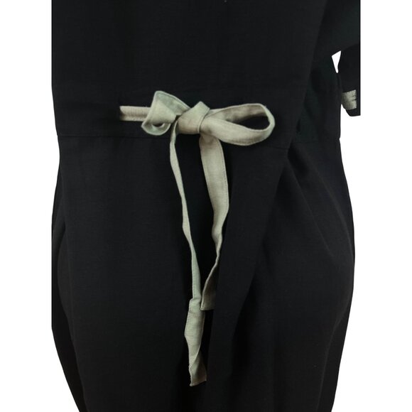 Reversal Black Dress With Abstract Art Print & Contrast Trim Size 1X - New - Picture 5 of 9